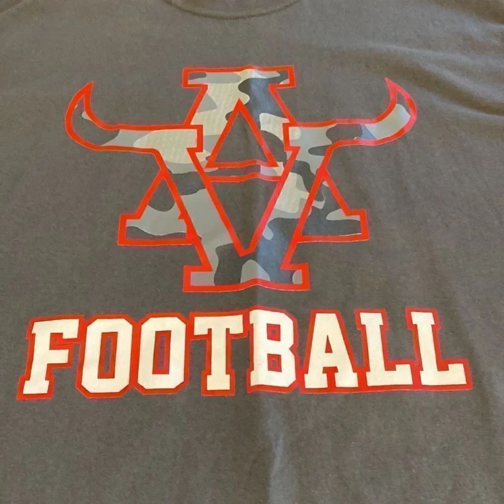 Football Tee Shirt Size 2XL